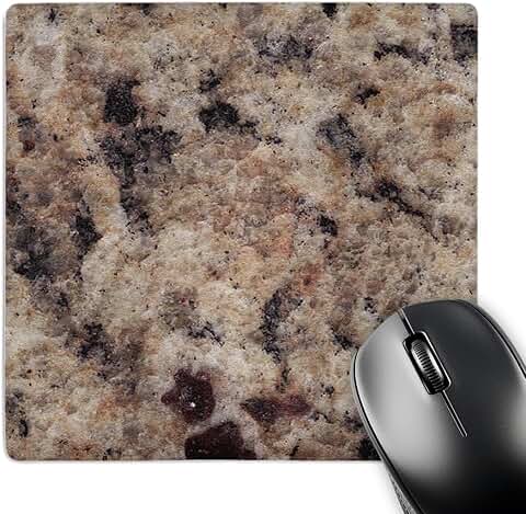 Venetian Gold Granite Mouse Pad, 8x8 inches