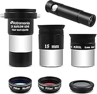 Metal Collimating Cheshire Eyepiece for Newtonian Telescopes