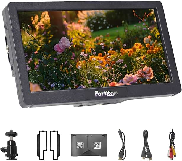 7-inch High Brightness Camera Monitor with Shortcut Keys