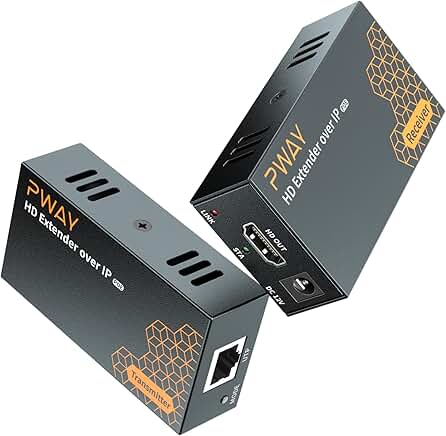 HDMI Extender Over IP 400Ft for HD Video