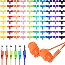 Bulk Earbuds for Classroom Use, 200 Pack