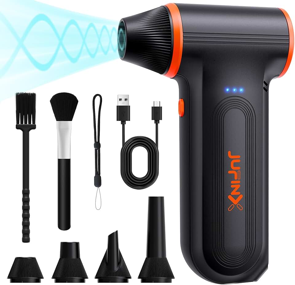 High-Speed Electric Air Duster with Adjustable Gears