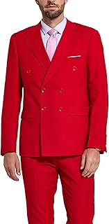 Men's Slim Fit 2-Piece Suit with Stretch Fabric