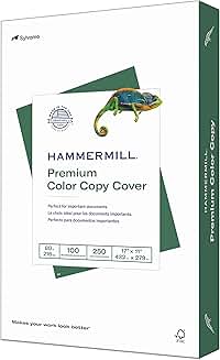 Premium 80 lb White Cardstock, 17 x 11, 250 Sheets