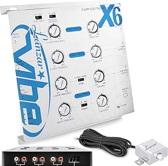 Upgraded 3-Way Electronic Audio Crossover with Remote Control