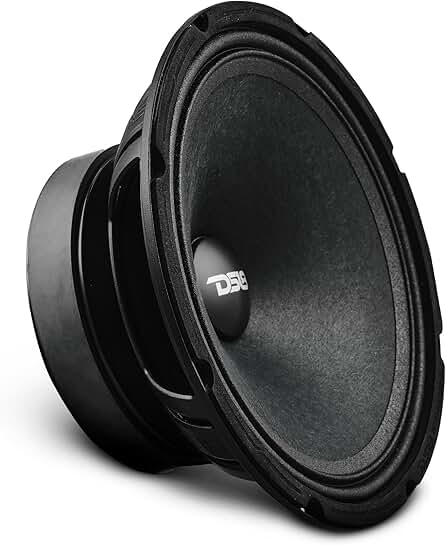 8-inch Mid-Range Loudspeaker, 200W RMS, 4 Ohm