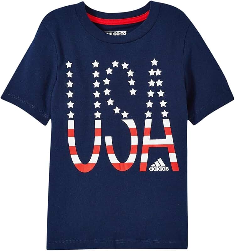 Baby Boys' Navy Pride T-Shirt, 4T