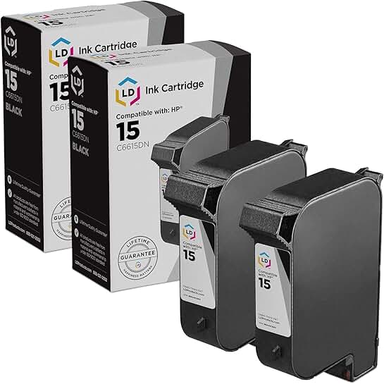Remanufactured Black Ink Cartridge 2-Pack