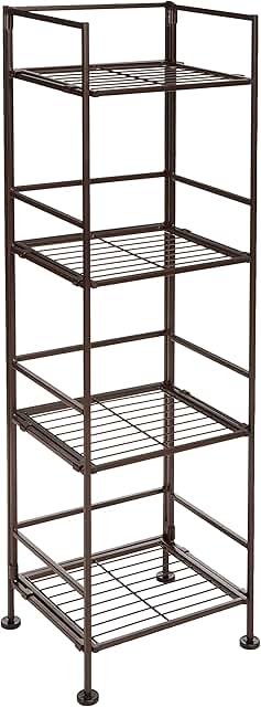 4-Tier Iron Towel Shelf for Bathroom