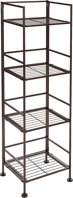 4-Tier Iron Towel Shelf for Bathroom