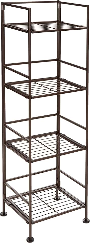4-Tier Iron Towel Shelf for Bathroom