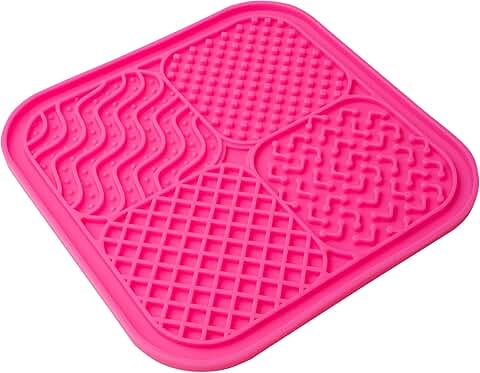 Multi-Quadrant Brush Cleaning Silicone Mat, 2 Pack
