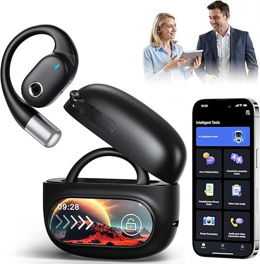 Real-Time Language Translator Earbuds with Touchscreen