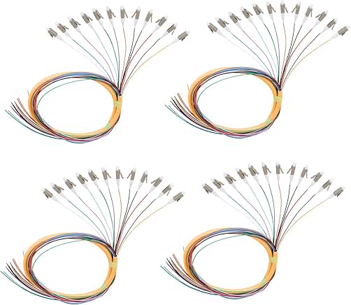 12-Pack 1.2m OM1 Multimode LC Fiber Pigtails