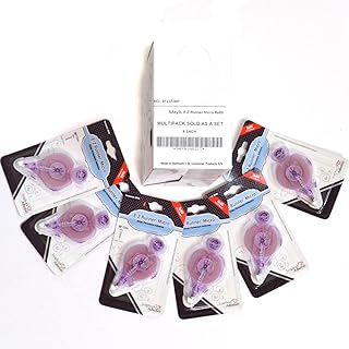 Set of 6 double-sided micro strip adhesive tapes