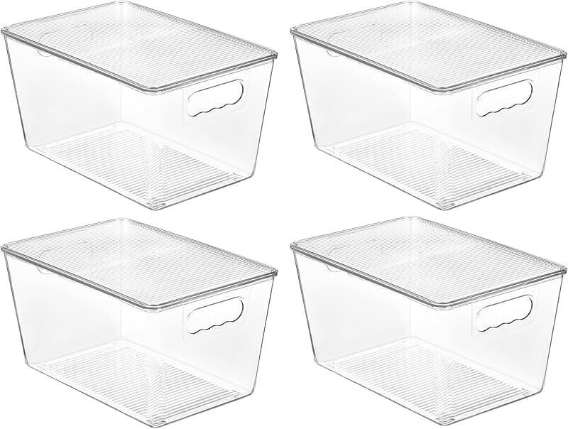 Under Sink Storage Organizer, 2-Tier Metal Drawer, 2 Pack