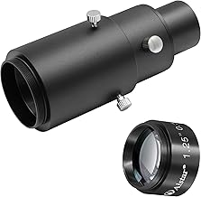 Extendable 1.25" Camera Adapter with 0.5X Reducer Bundle
