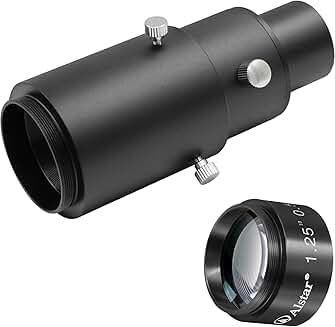 Extendable 1.25" Camera Adapter with 0.5X Reducer Bundle