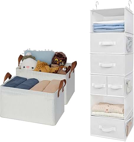 Granny Says Hanging Shelf and Linen Closet Bins Set