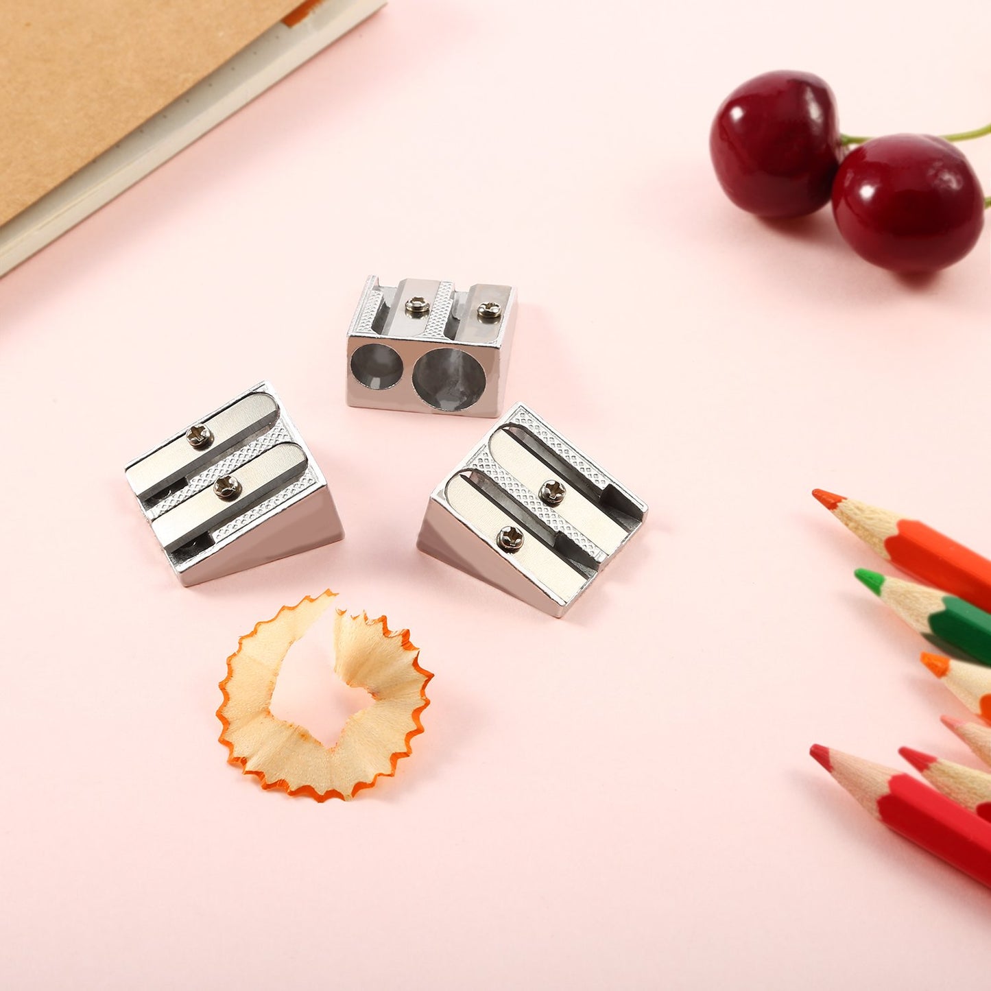 36 Pack Metal Pencil Sharpeners for Kids and Office