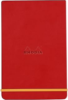 Rigid A6 Notebook with Lined Pages and Elastic Closure
