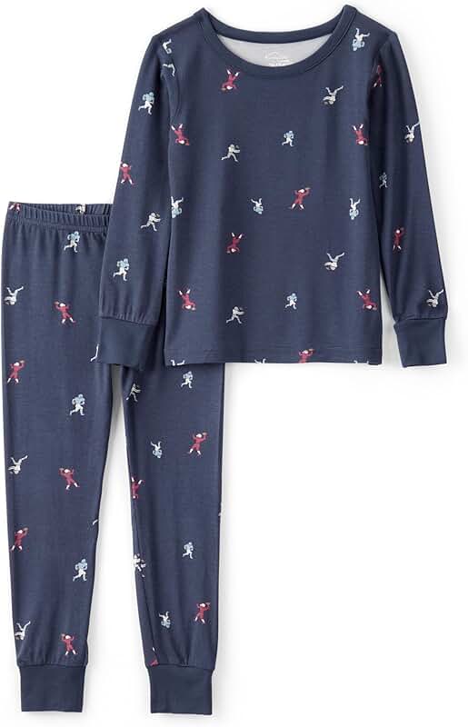 Baby Boys' Soft Long-Sleeve Pajama Set