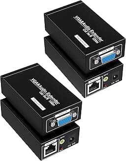 VGA Over Ethernet Extender Set, 328ft/100m
