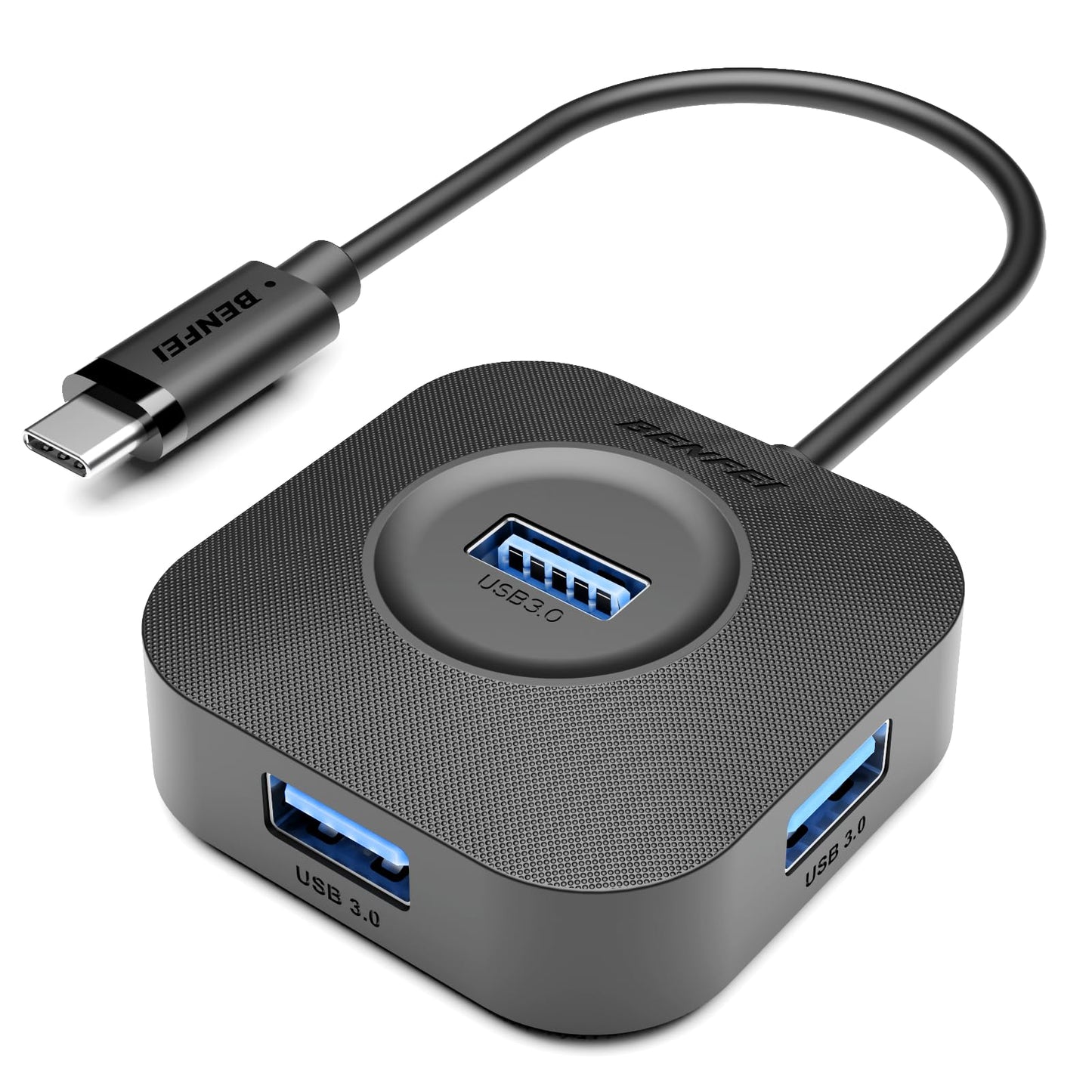 USB C Hub with 4 USB 3.0 Ports and 5Gbps Transfer