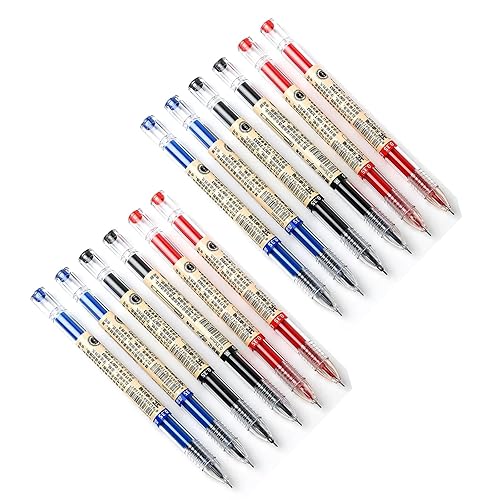 12 Pack Fine Point Gel Ink Pens for Writing