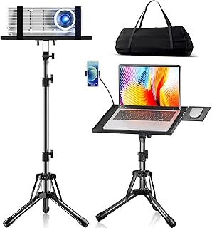 Adjustable Foldable Projector and Laptop Stand