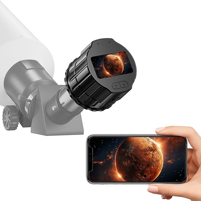 WiFi Telescope Camera with 1.5" Screen and 64G Storage