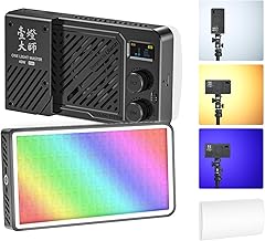 Portable 40W RGB Video Light with 20 Modes