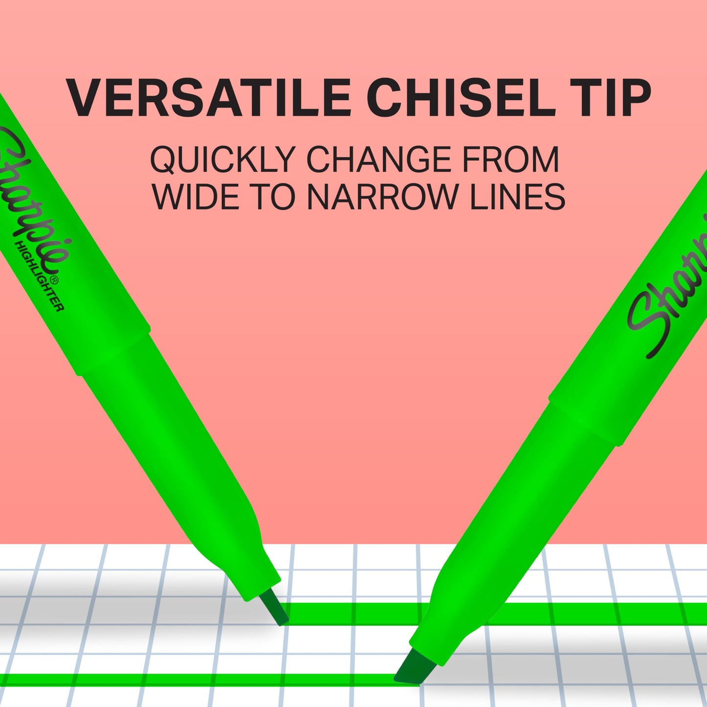 12 Fluorescent Chisel Tip Pocket Highlighters