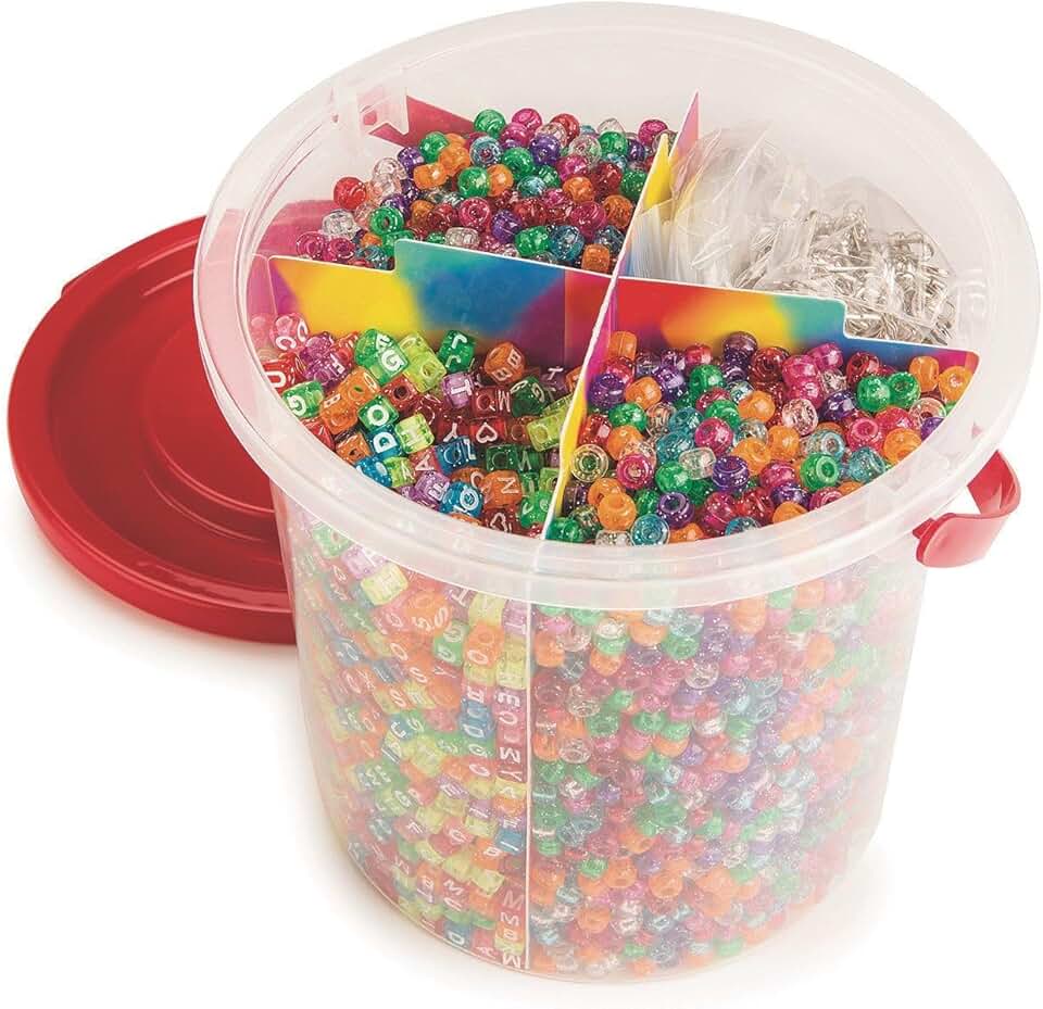 Colorful Splash Sparkle Pony Bead Pack