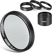 2-inch Telescope Extension Tube Kit with Moon Filter