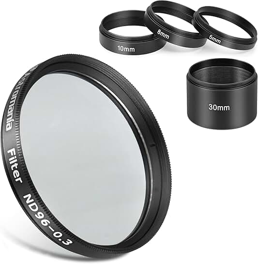 2-inch Telescope Extension Tube Kit with Moon Filter