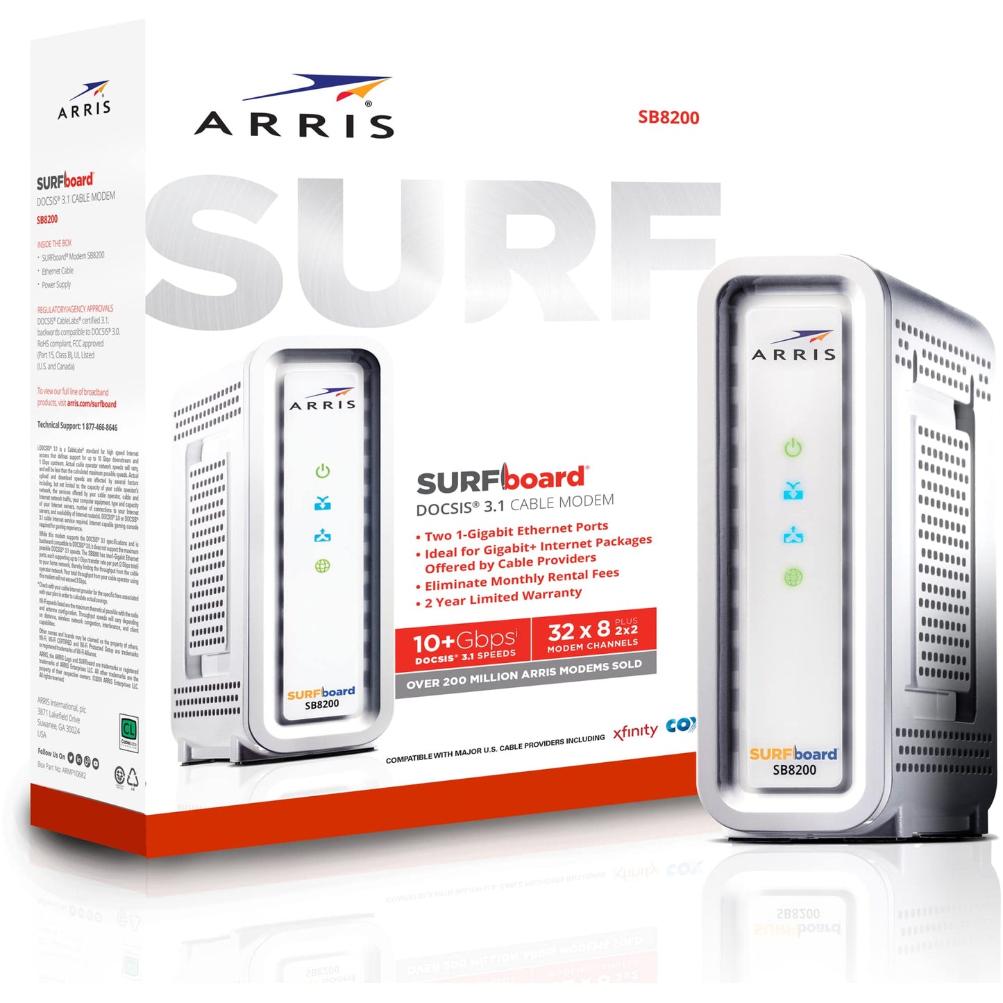 SURFboard SB8200 DOCSIS 3.1 Cable Modem, 1000205