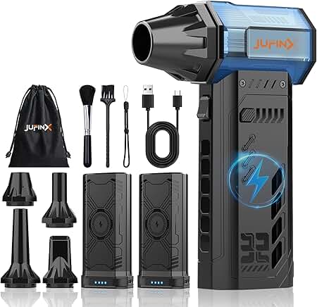 Electric Air Duster with 3 Gears and Replaceable Batteries