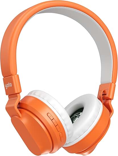 Lightweight Adjustable Over-Ear Bluetooth Headphones for Kids