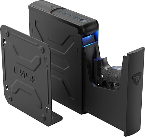 Biometric Gun Safe with Quick Access Sliding Door
