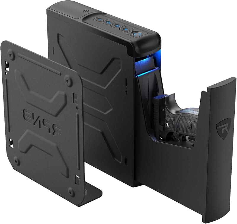 Biometric Gun Safe with Quick Access Sliding Door