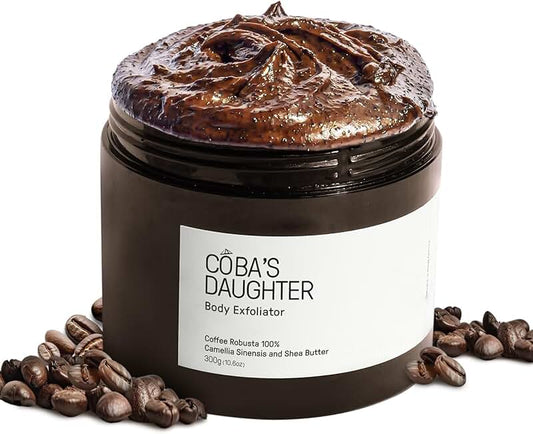 Robusta Coffee Body Scrub for Cellulite and Stretch Marks