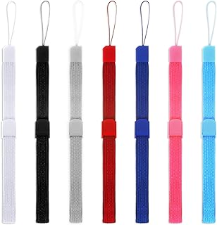 Set of 7 Adjustable Wrist Straps for Phones and Devices