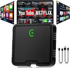 Wireless CarPlay Adapter with Netflix and YouTube Support