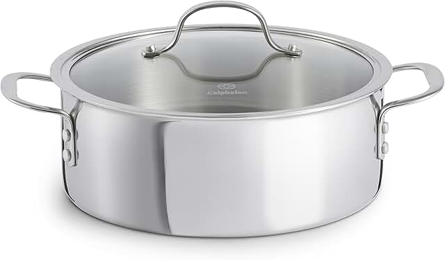 5-Quart Stainless Steel Dutch Oven