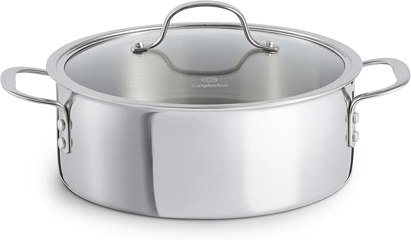 5-Quart Stainless Steel Dutch Oven