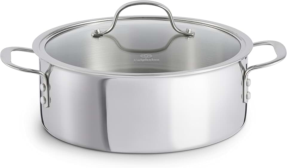 5-Quart Stainless Steel Dutch Oven
