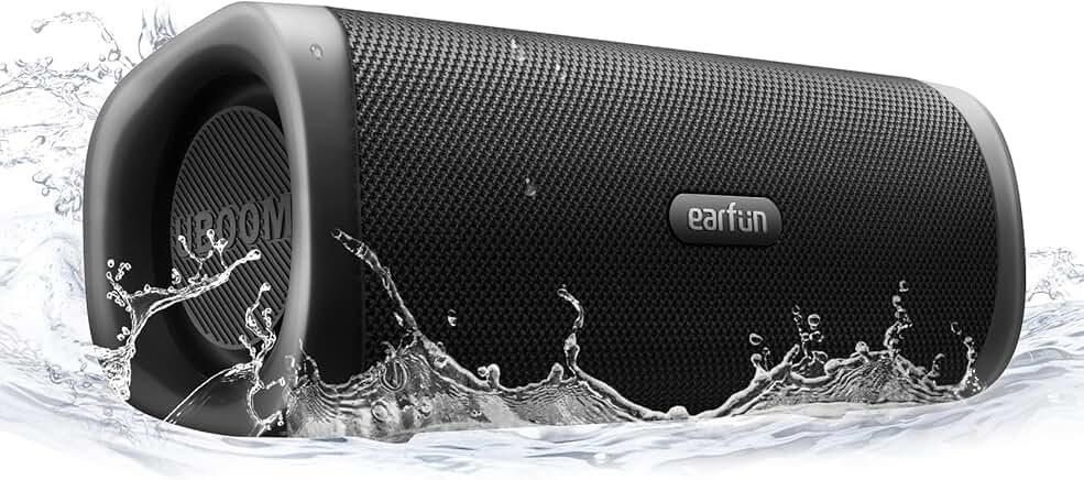Portable Bluetooth Speaker with Loud Stereo Sound