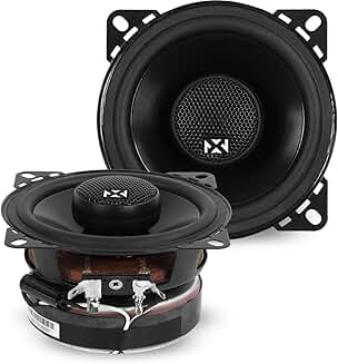4-Inch Premium Car Speakers with Tweeters (Pair)