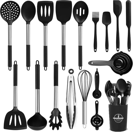 12-Piece Nonstick Cookware Set with Removable Handles